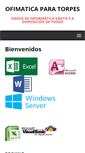 Mobile Screenshot of ofimaticaparatorpes.com