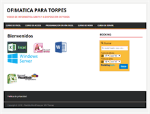 Tablet Screenshot of ofimaticaparatorpes.com